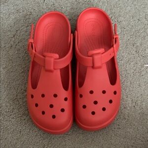 CROCS Vibrant Red Women's Clogs